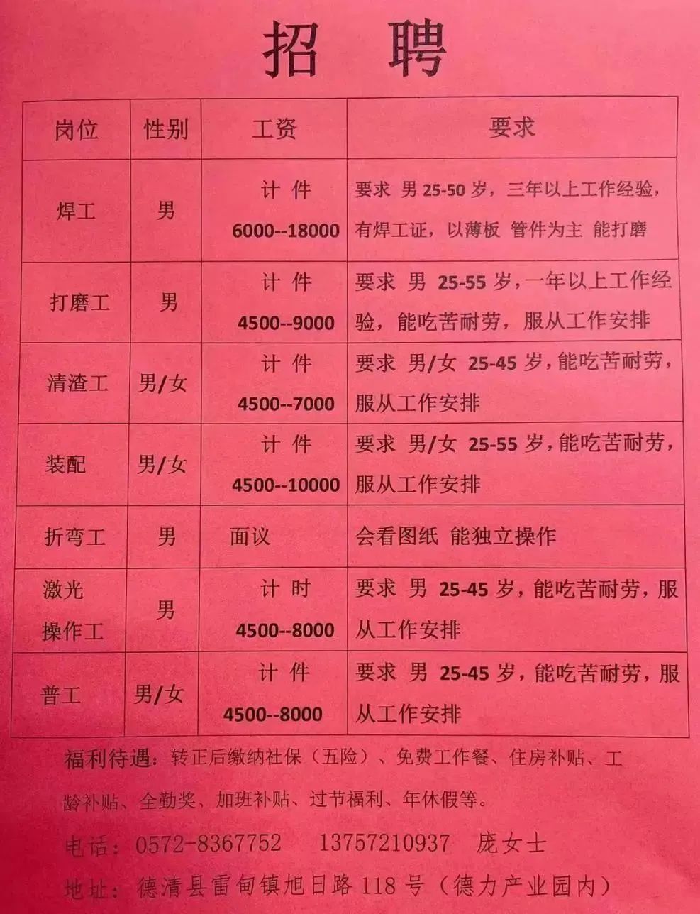 莱芜最新招工招聘启事，开启学习与成长之旅的大门